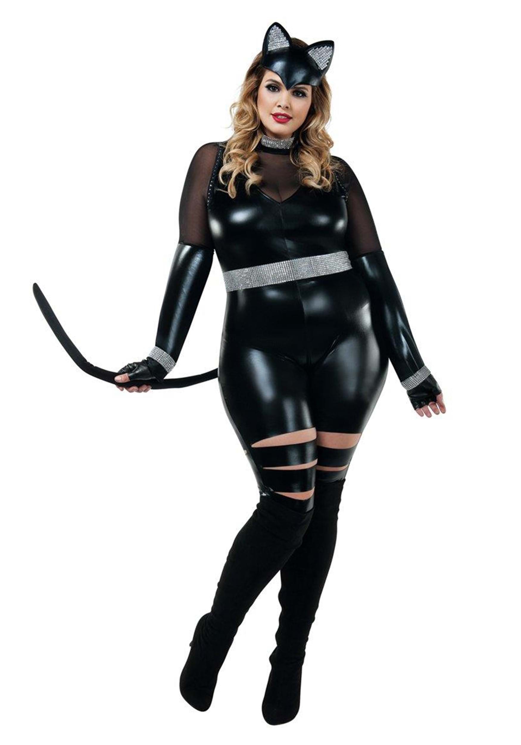Plus Size Sexy Women S Cat Burglar Costume Sexy Halloween Costumes