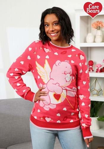 Love A Lot Bear Valentines Sweater