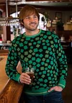 Clovers All-Over St Patrick's Sweater Alt 4