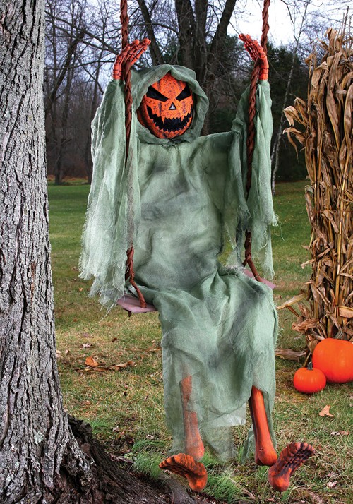 5FT Swinging Dead Pumpkin Decoration UPD 1