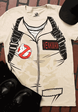 Adult Venkman Ghostbusters T-Shirt Costume