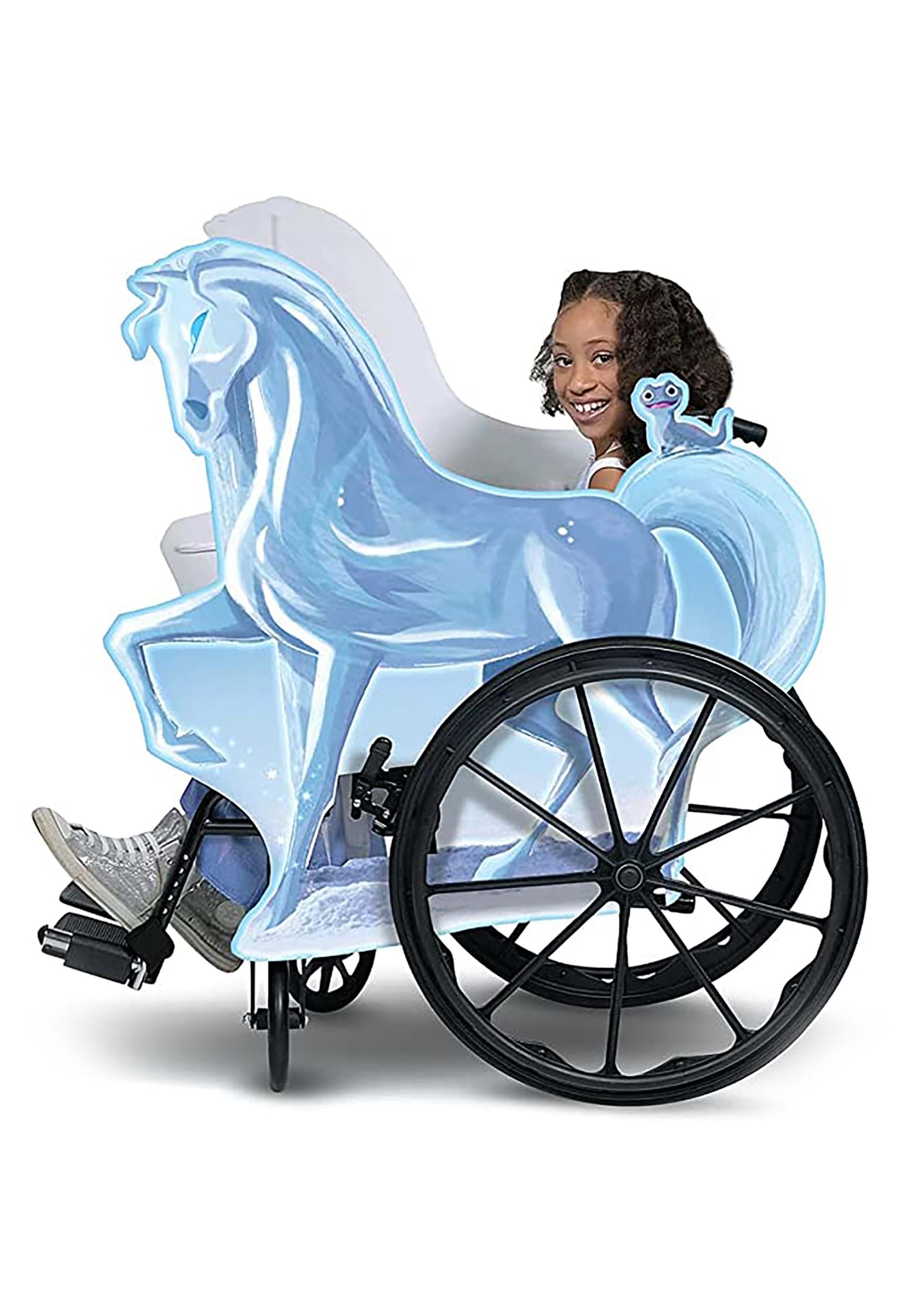 Frozen Ice Nokk Wheelchair Cover Adaptive Fancy Dress Costume