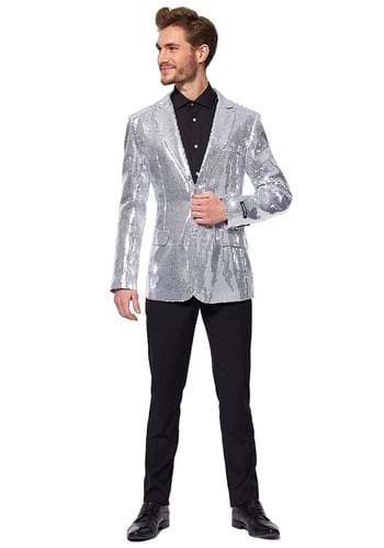 Silver Sequins Suitmeister  Blazer
