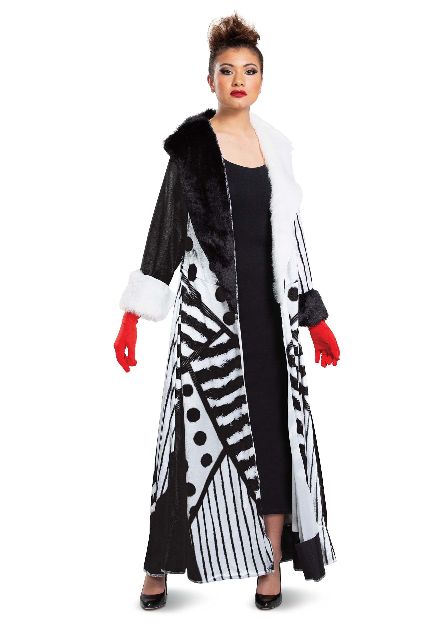 Women's Descendants Cruella Fancy Dress Costume