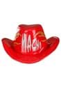 Red Randy Savage Deluxe Cowboy Hat Alt 3