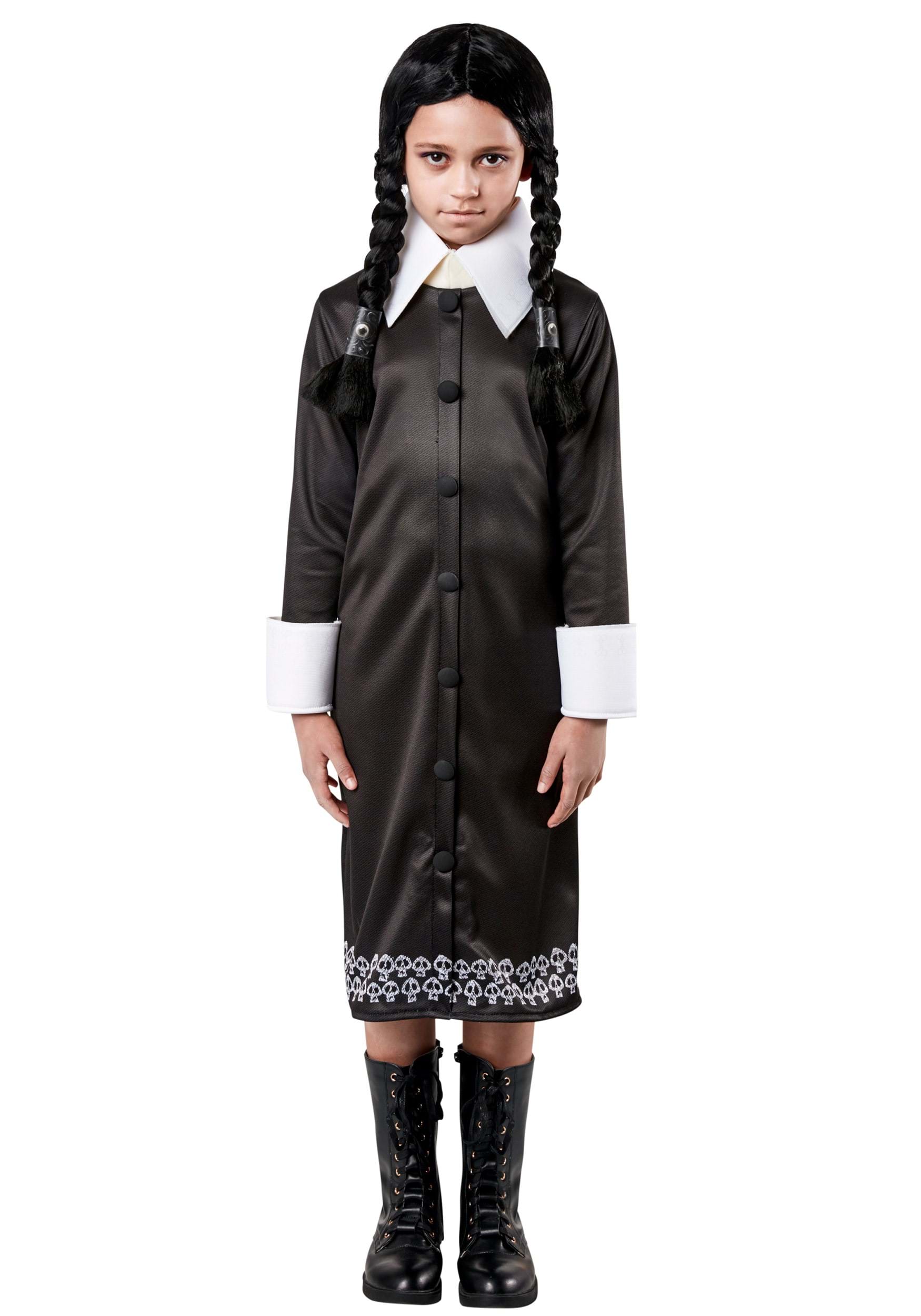 wednesday adams family costume