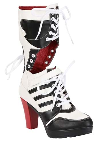 Womens Harlequin High Heel Boots