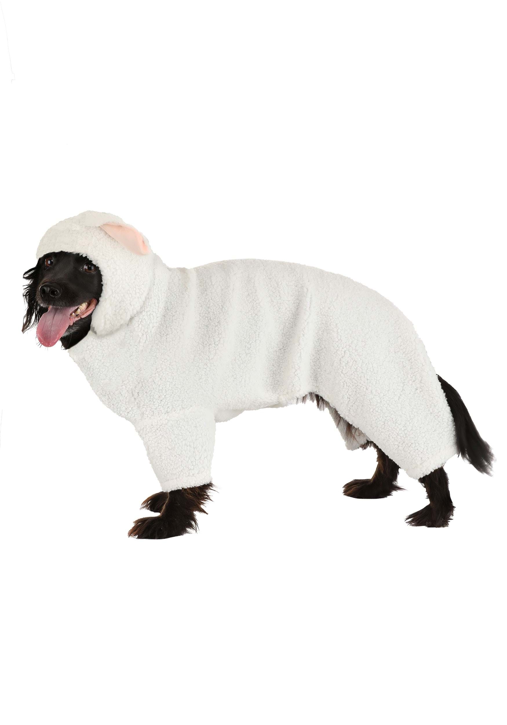 Sheep Pet Fancy Dress Costume For Dogs And Cats