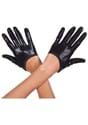 Black Cropped Gloves