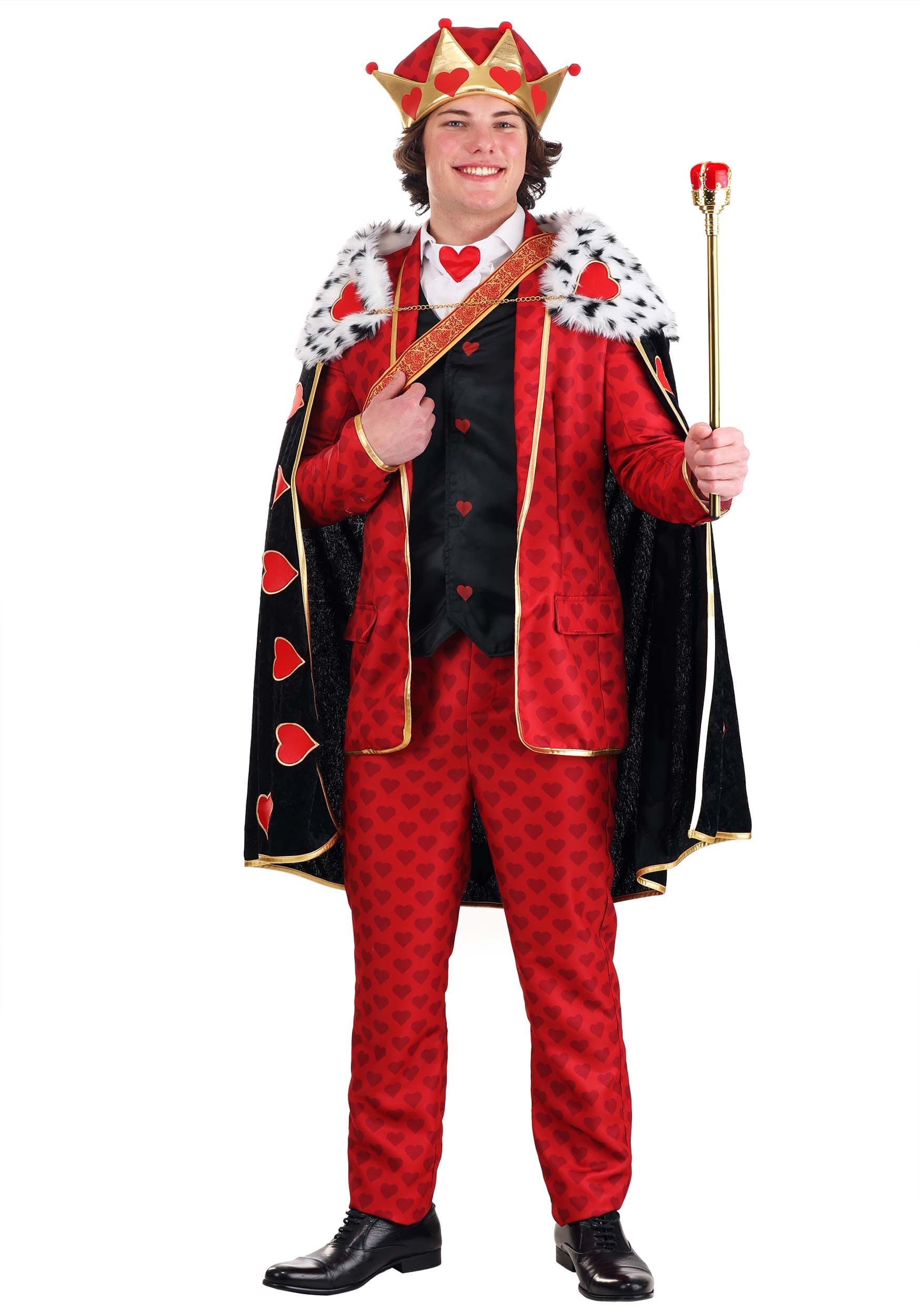 Bare Specially Spicy Premium King of Hearts Adult Costume