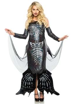 Women's Glamour Skeleton Mermaid Costume
