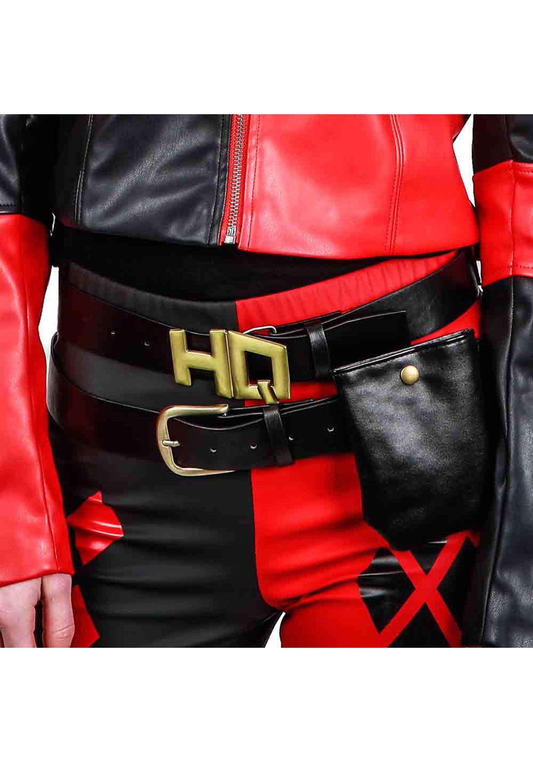 Harley Quinn Suicide Squad Cosplay Belt Set