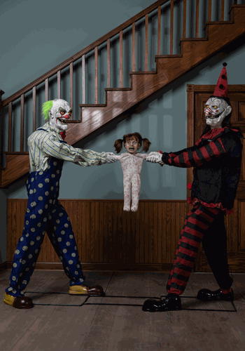 Animated Clown Tug of War Prop 1