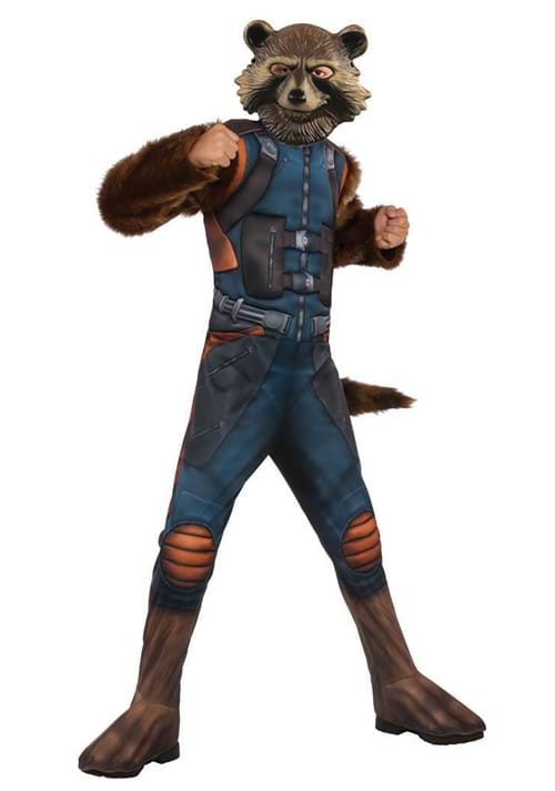 Deluxe Child Rocket Raccoon Avengers 4 Costume