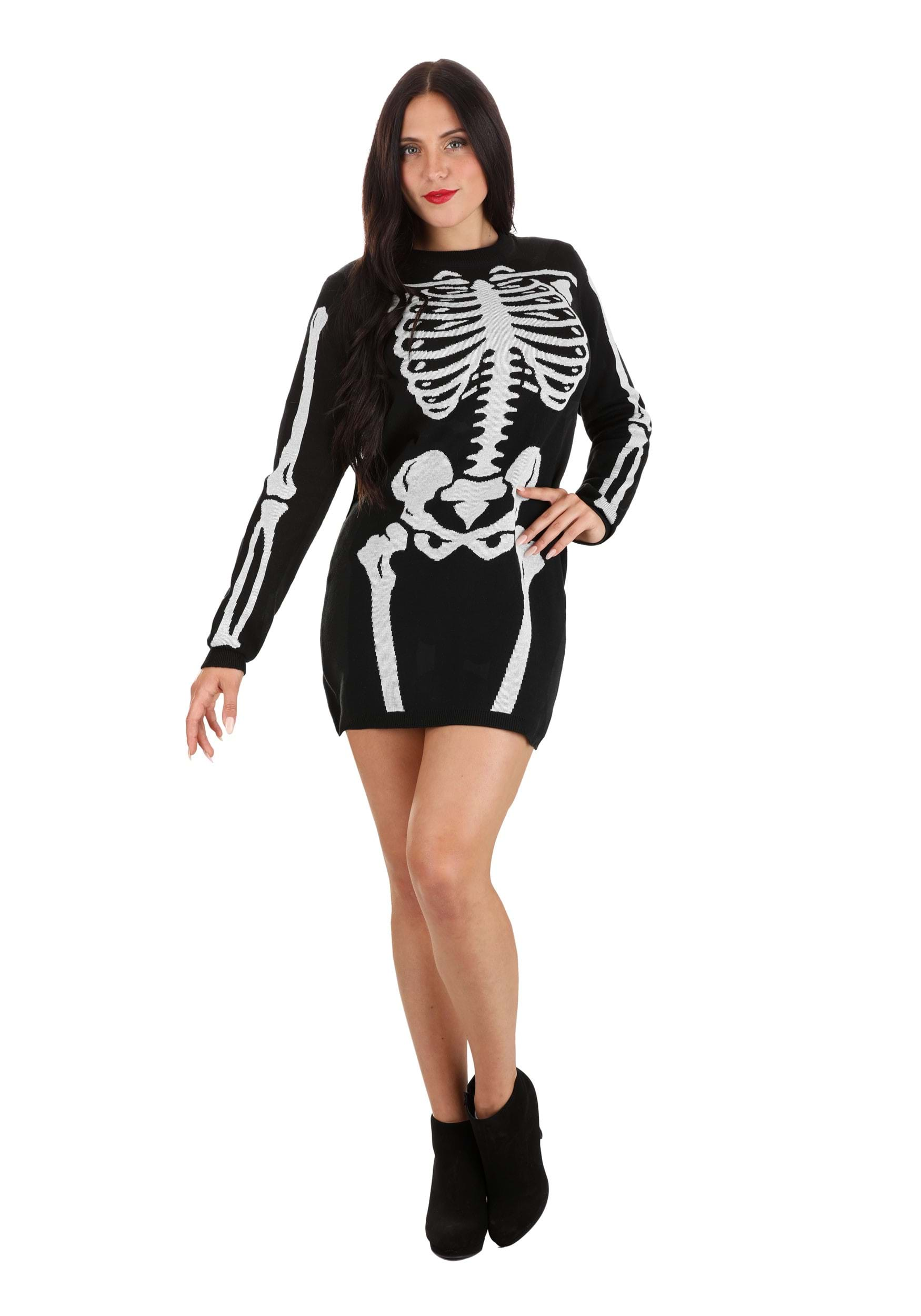 Skeleton jumper hot sale dress