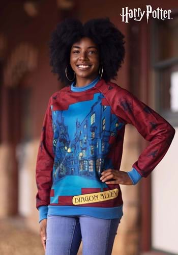 Adult Diagon Alley Harry Potter Sweater-upd