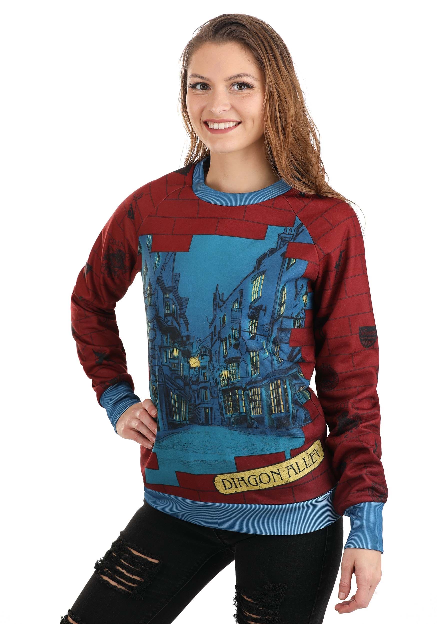 Diagon Alley Adult Harry Potter Unisex Sweater