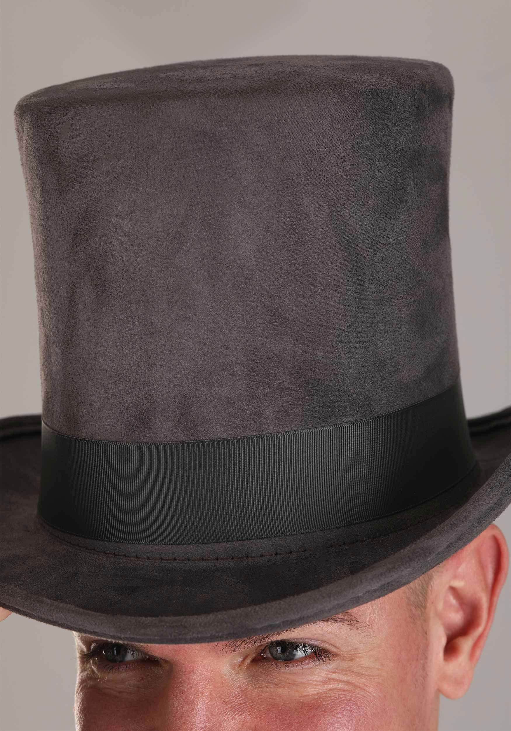 Gray Top Hat Accessory