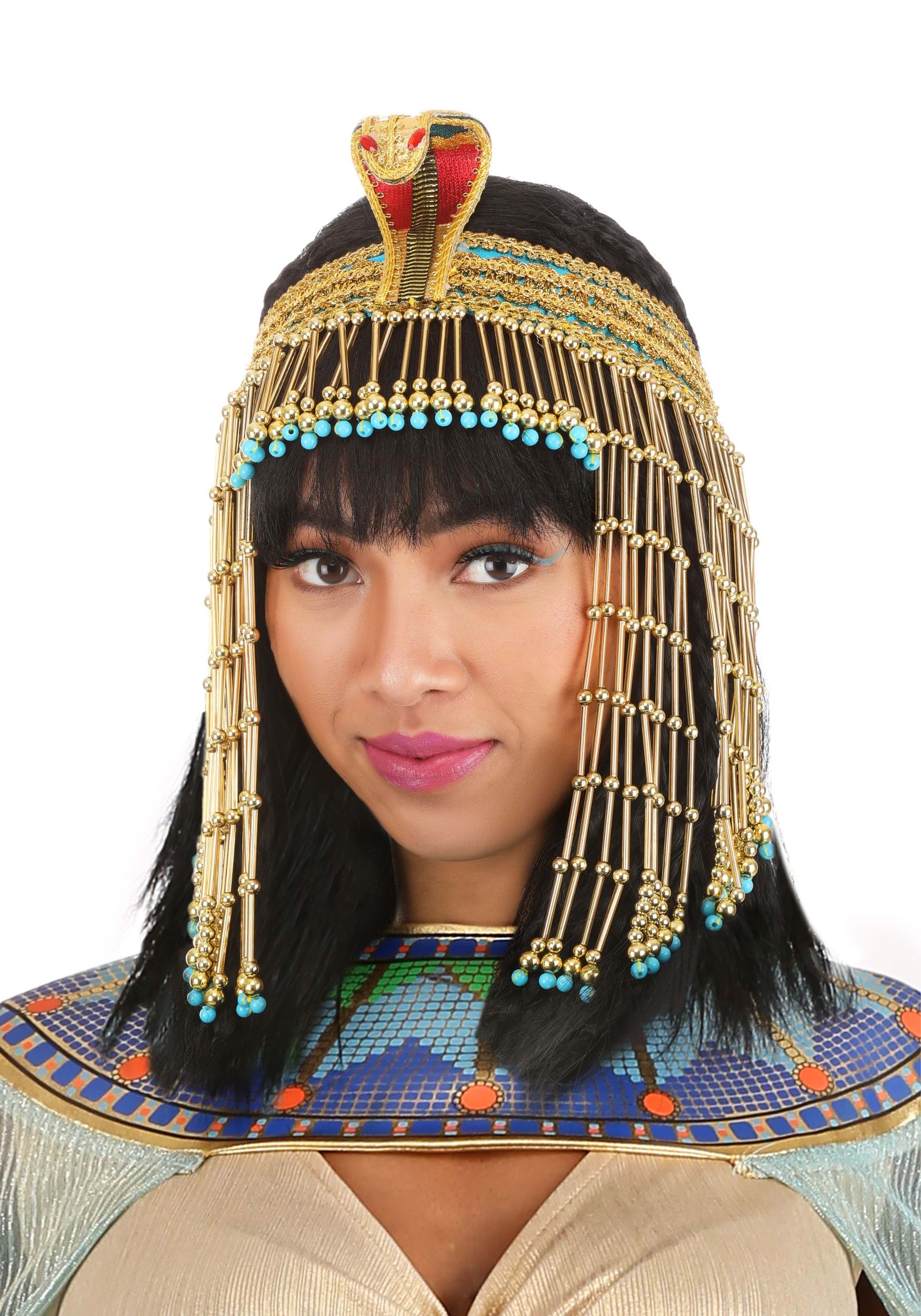 Cleopatra Beaded Snake Headband Accessory