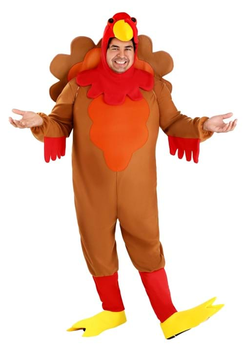 Plus Size Perky Turkey Costume