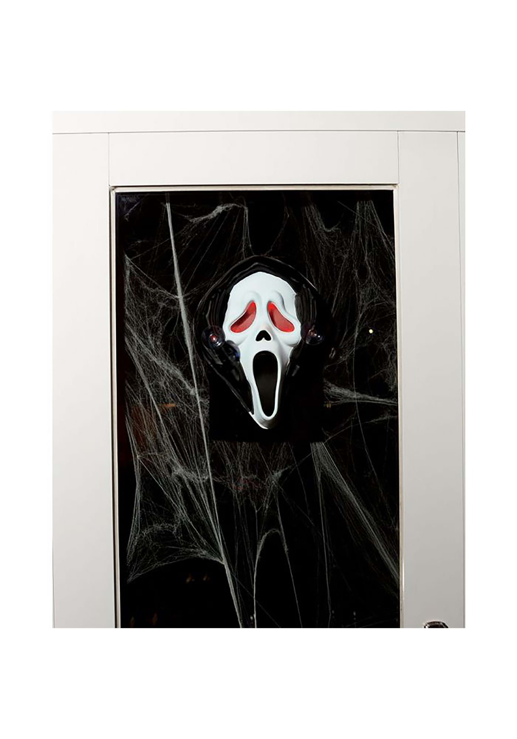 Ghost Face Window Peeper Halloween Prop , Horror Movie Decorations