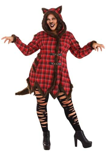 Plus Size Werewolf Coat Costume for Women