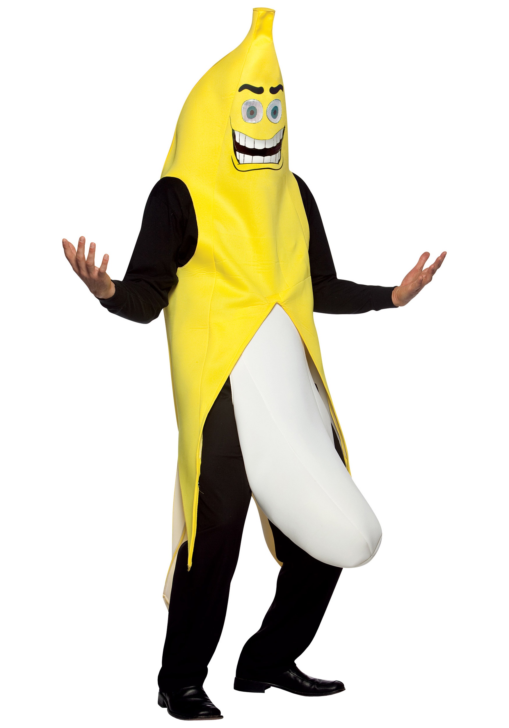 Banana Flasher Fancy Dress Costume