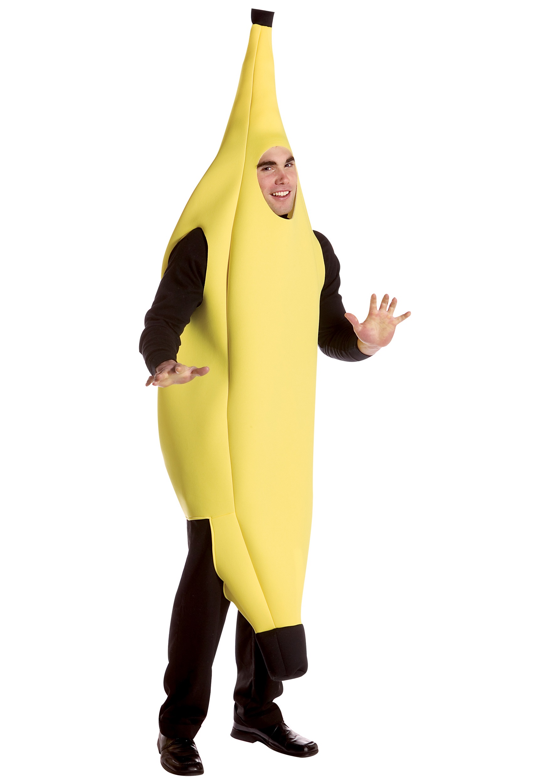 Adult Deluxe Banana Fancy Dress Costume