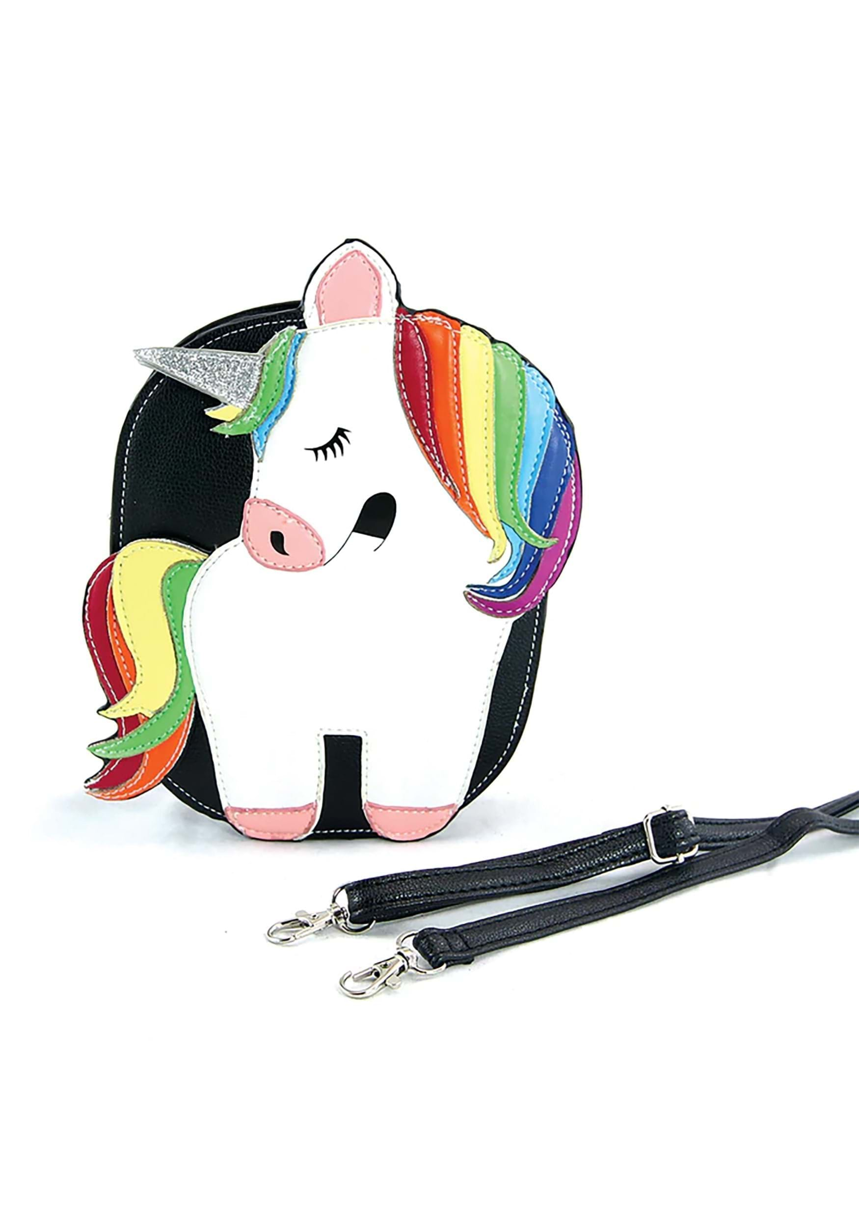 Rainbow Unicorn Fancy Dress Costume Purse