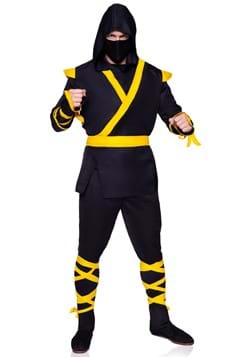 yellow and black ninja costume