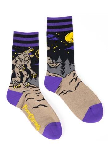 Evil AF Werewolf Socks