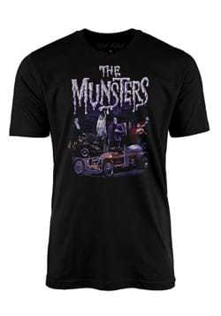 Adult The Munsters Family Car Graphic T Shirt
