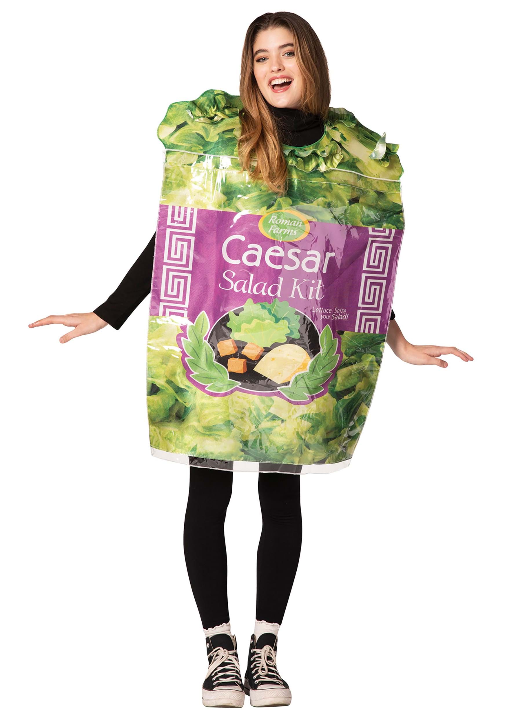Caesar Salad Kit Adult Fancy Dress Costume