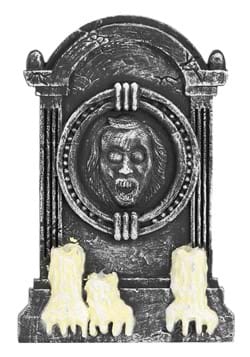 22 Inch Light Up Candle Tombstone Decoration