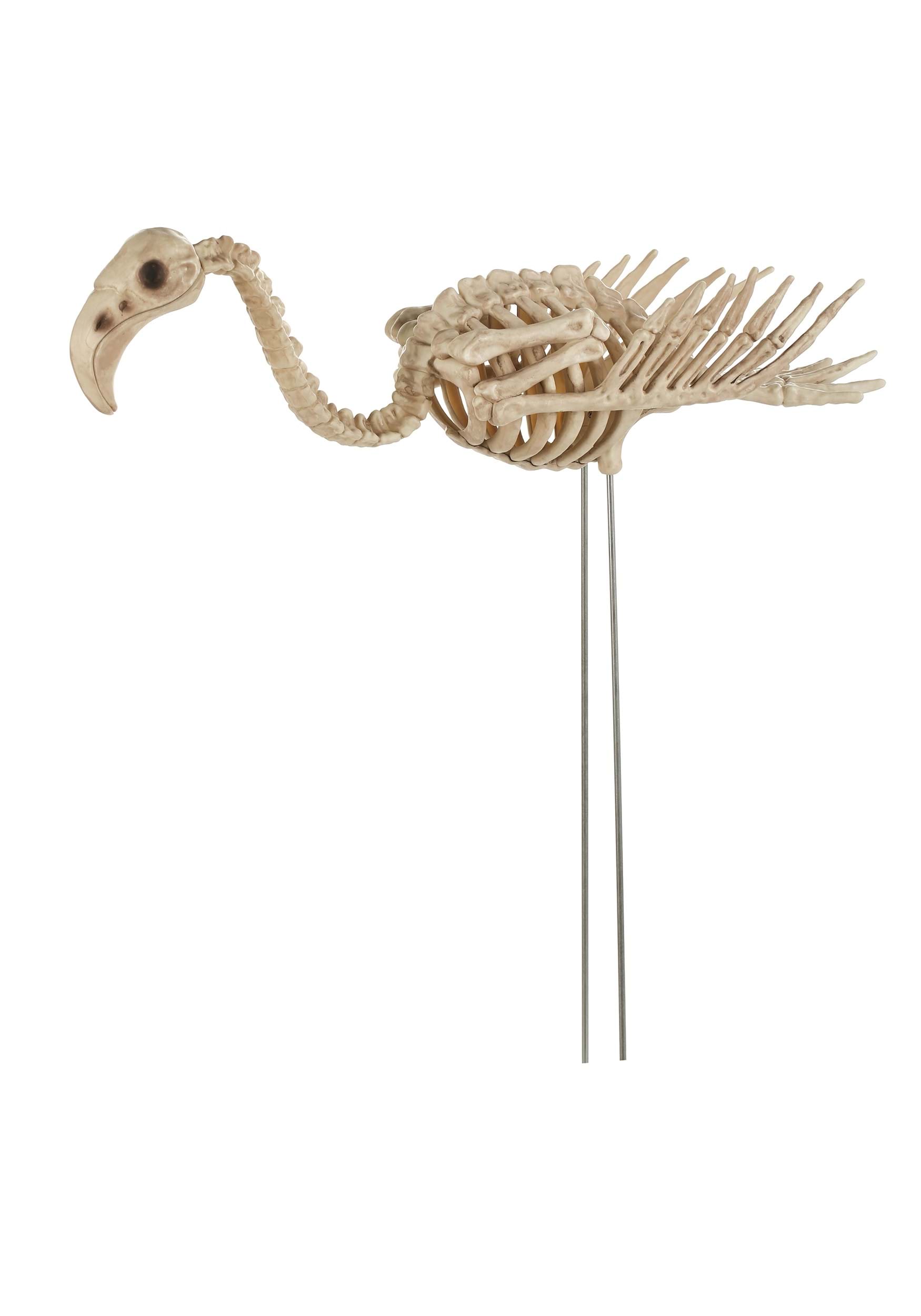 26.5 Inch Skeleton Flamingo , Skeleton Decorations