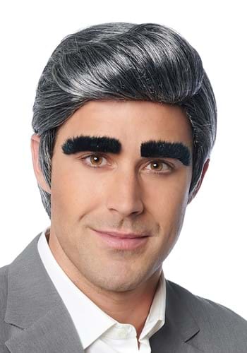 Men's Johnny Wig and Eyebrows
