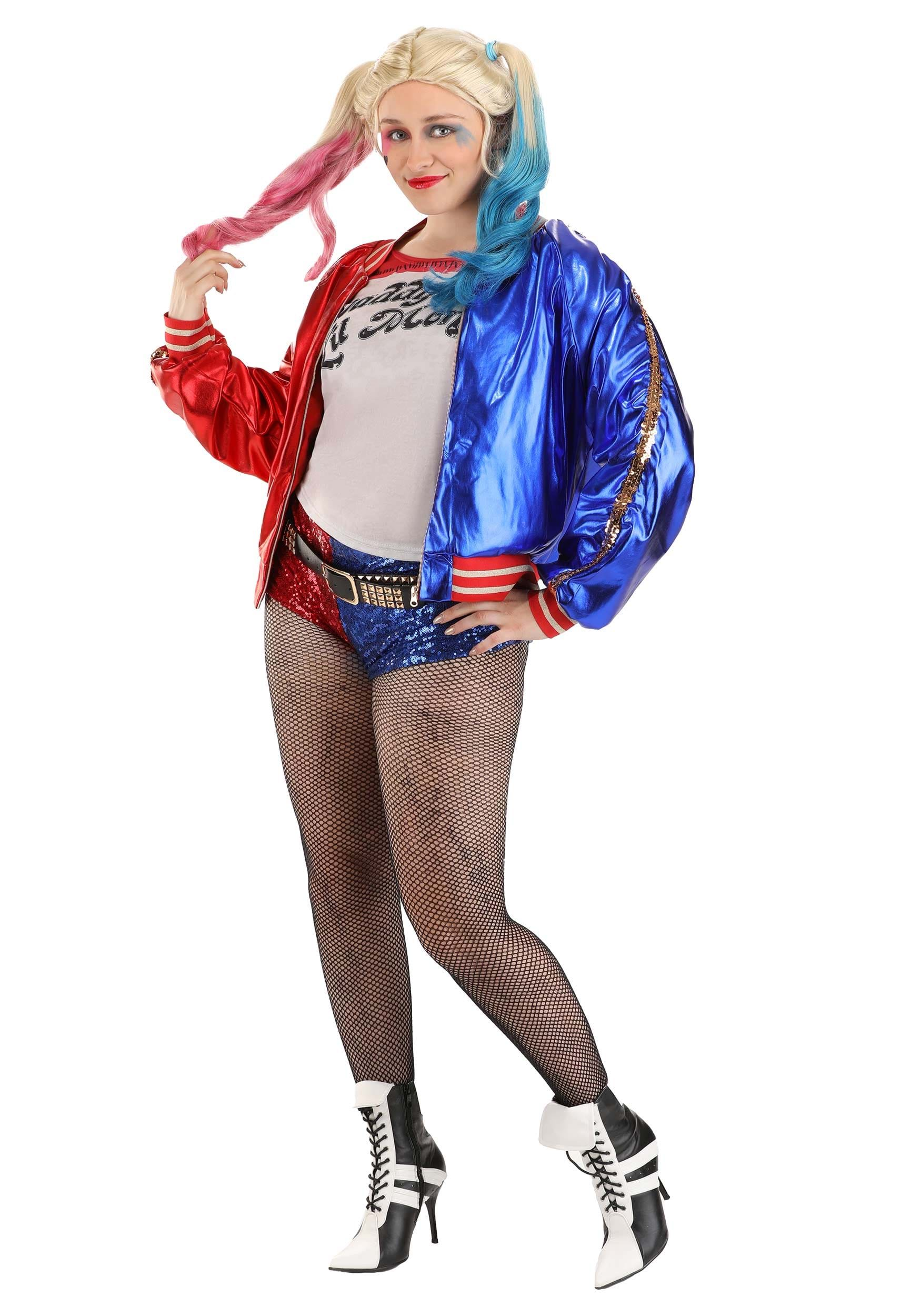 Harley quinn 2025 jacket plus size