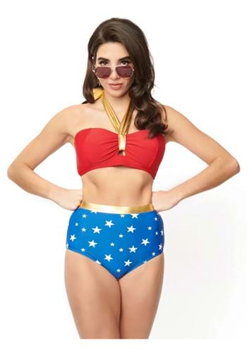 Wonder Woman 2 Piece Swimsuit