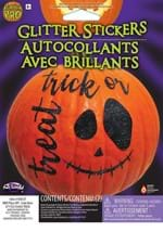 Trick or Treat Pumpkin Glitter Sticker Kit Alt 1