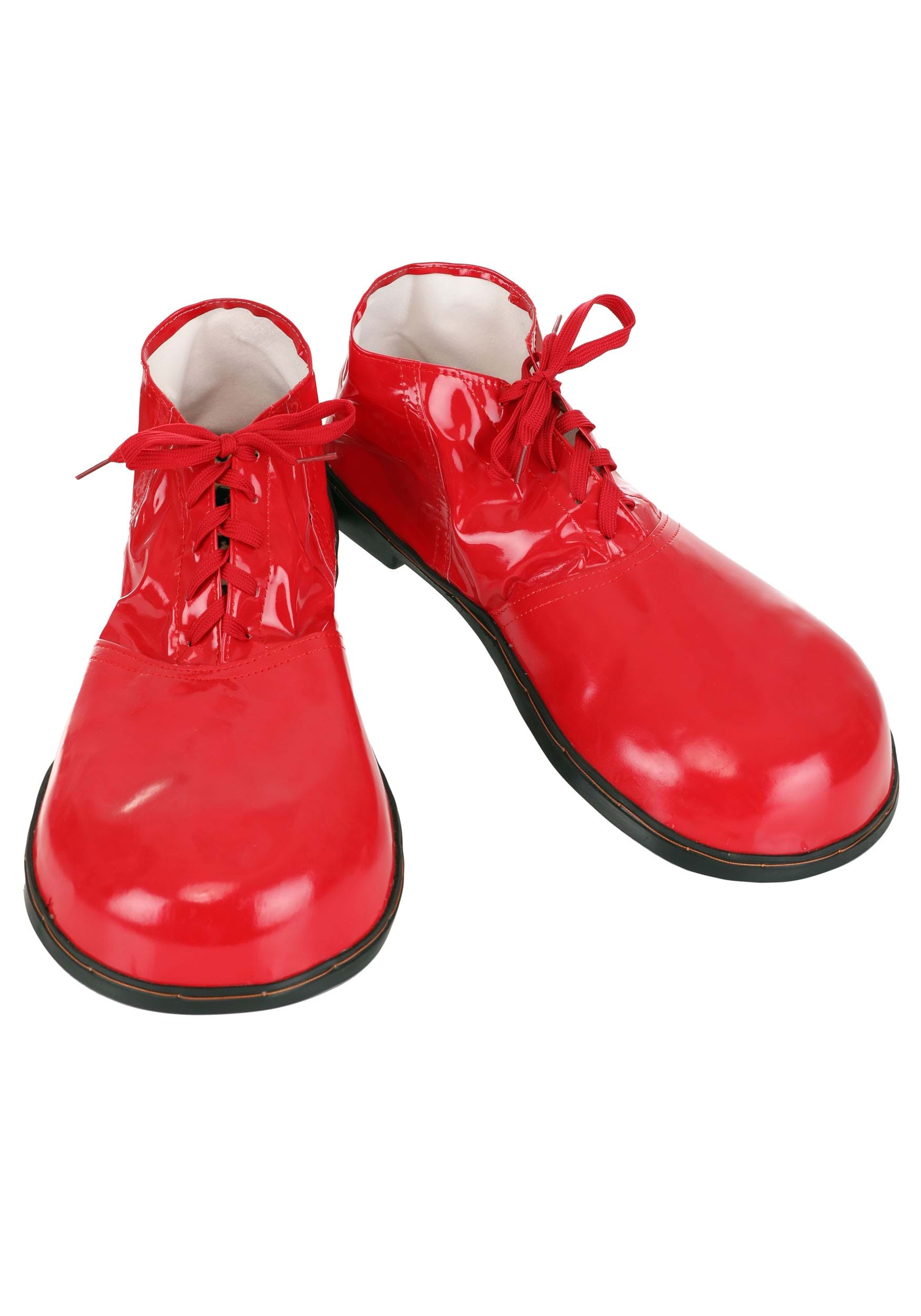 Red Clown Fancy Dress Costume Shoe Accessories