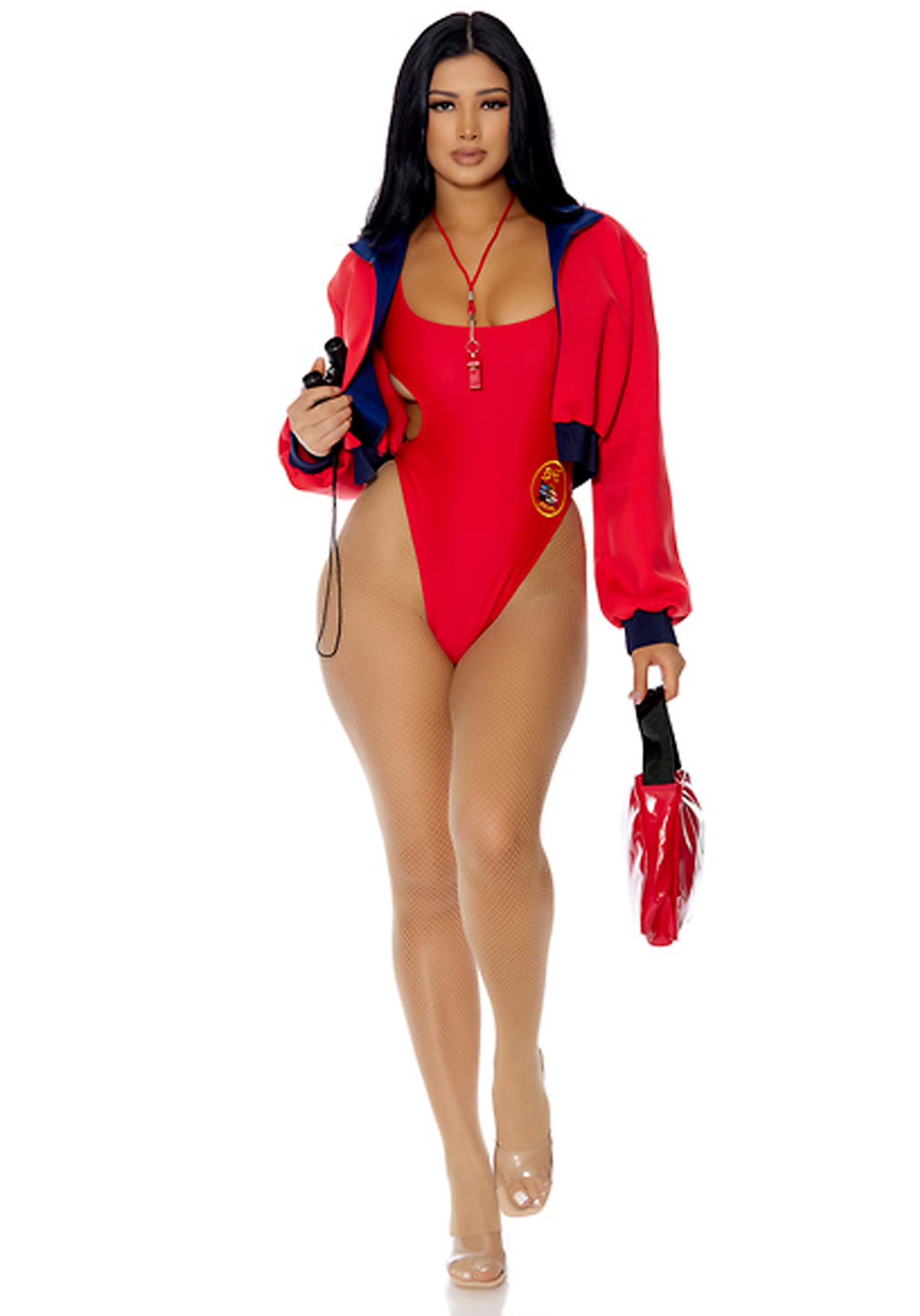 Women's Lifeguard Watch Out Bae Fancy Dress Costume