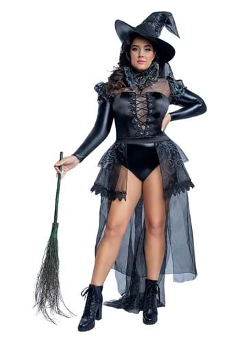 Gothic witch hotsell costume plus size