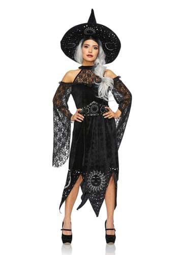 Womens Black Mystic Witch Costume