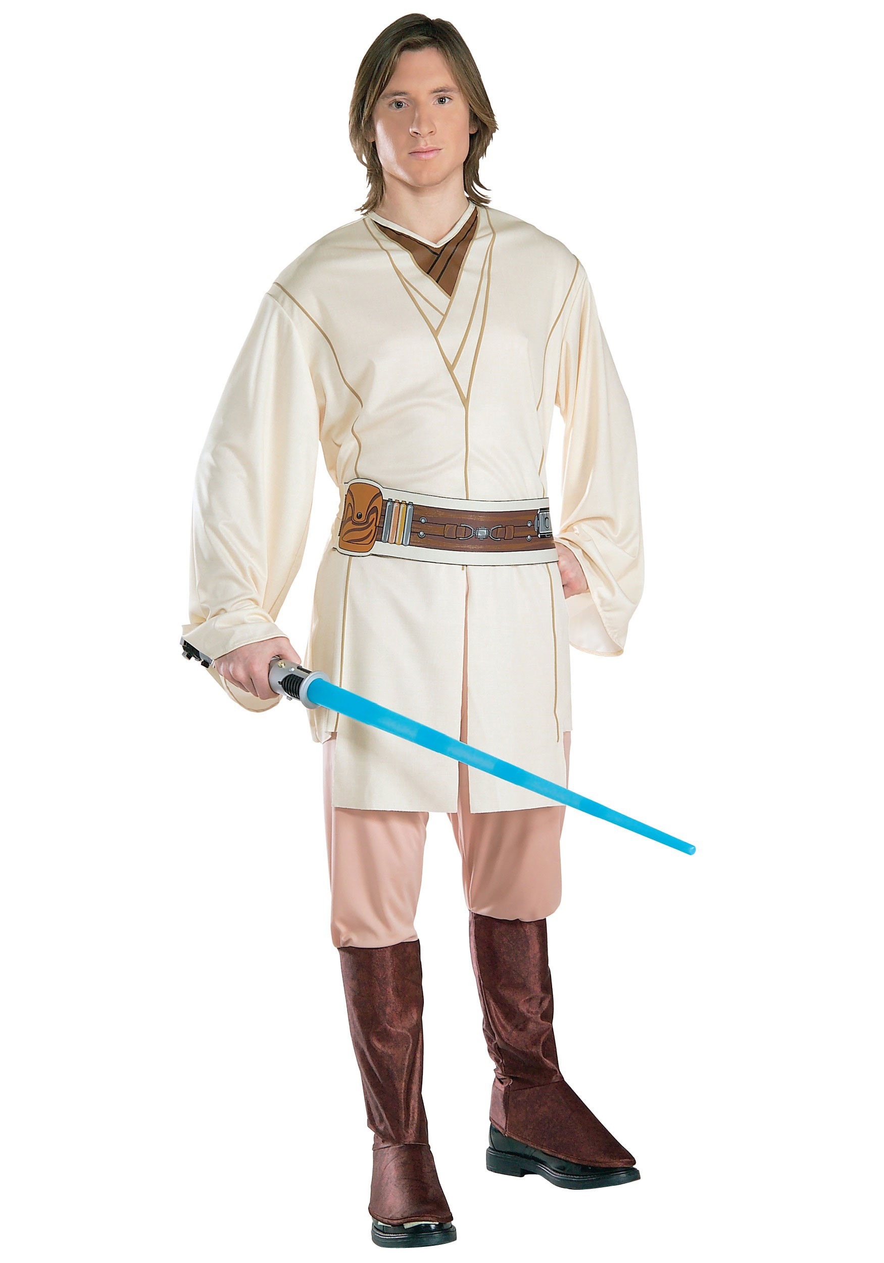Young Obi-Wan Kenobi Adult Costume for Men