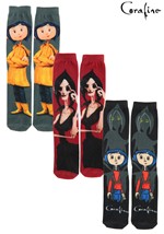 Coraline Crew Socks 3 Pack