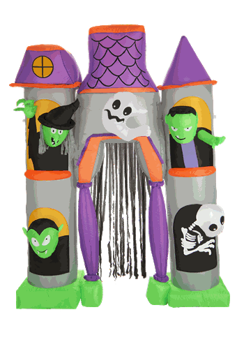 Monster House Inflatable Decoration