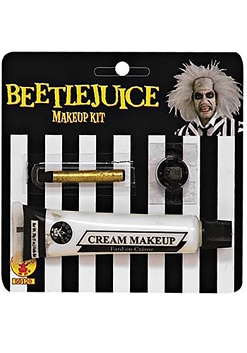 Beetlejuice Makeup