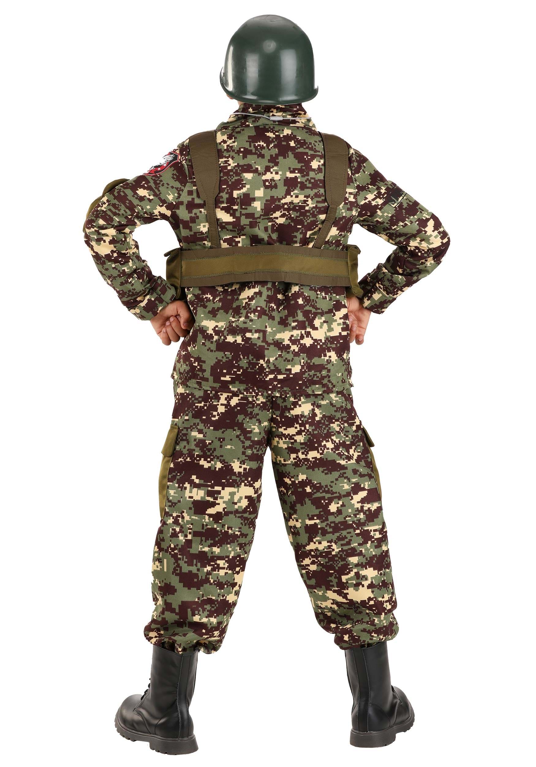 Soldier Prestige Kid's Fancy Dress Costume