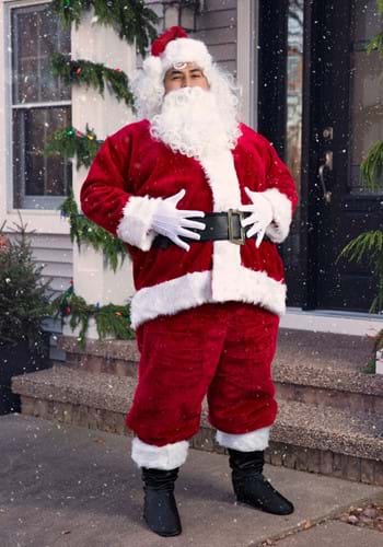 Plus Size Regal Santa Suit