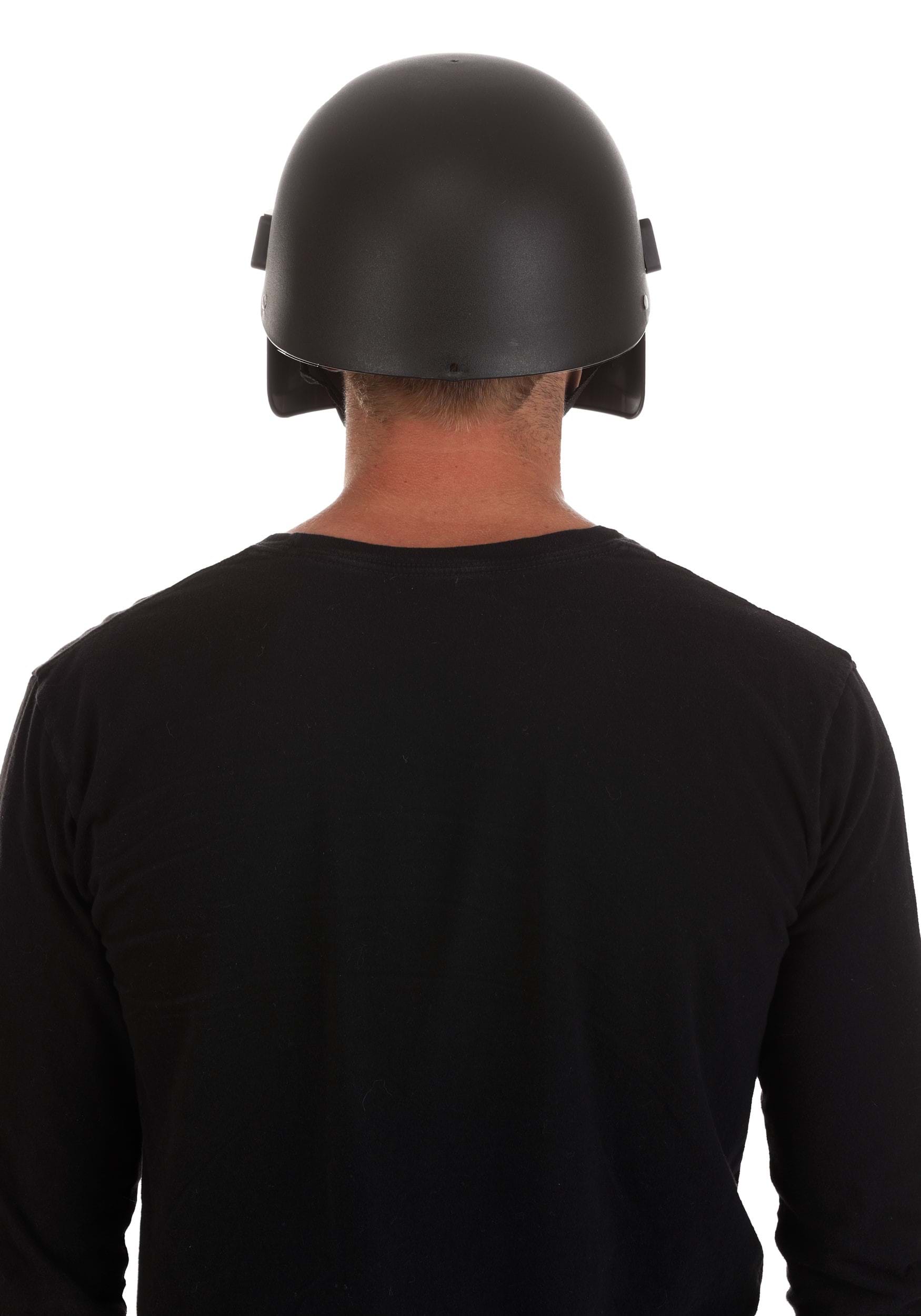SWAT Fancy Dress Costume Visor Adult Helmet